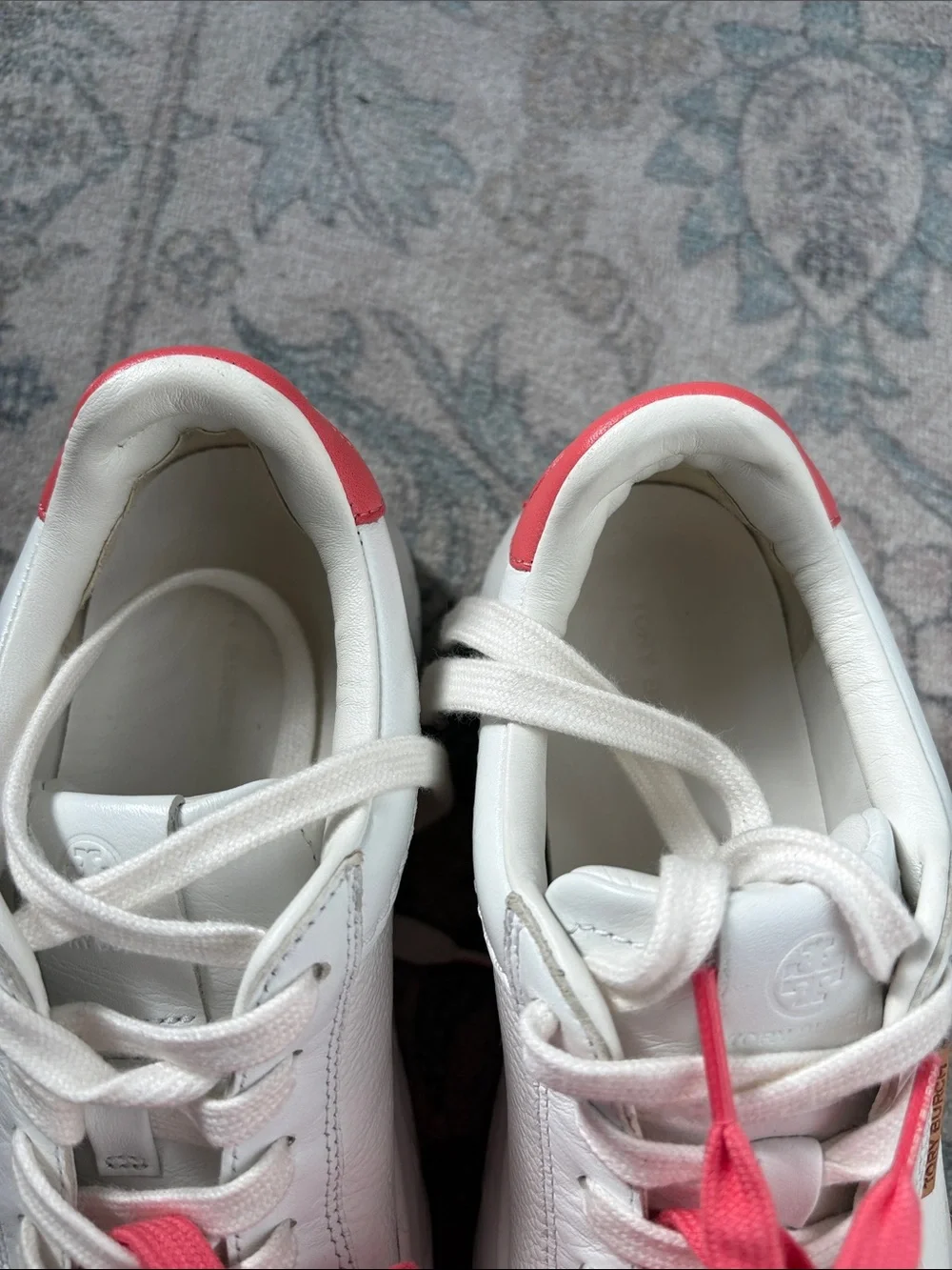 Tory Burch ladybug white sneakers